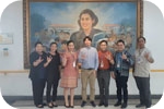 Wachara Riewpaiboon, M.D. MSc., Dean of Ratchasuda College, Mahidol University, together with the College's administrators welcomed Masayuki Nishida